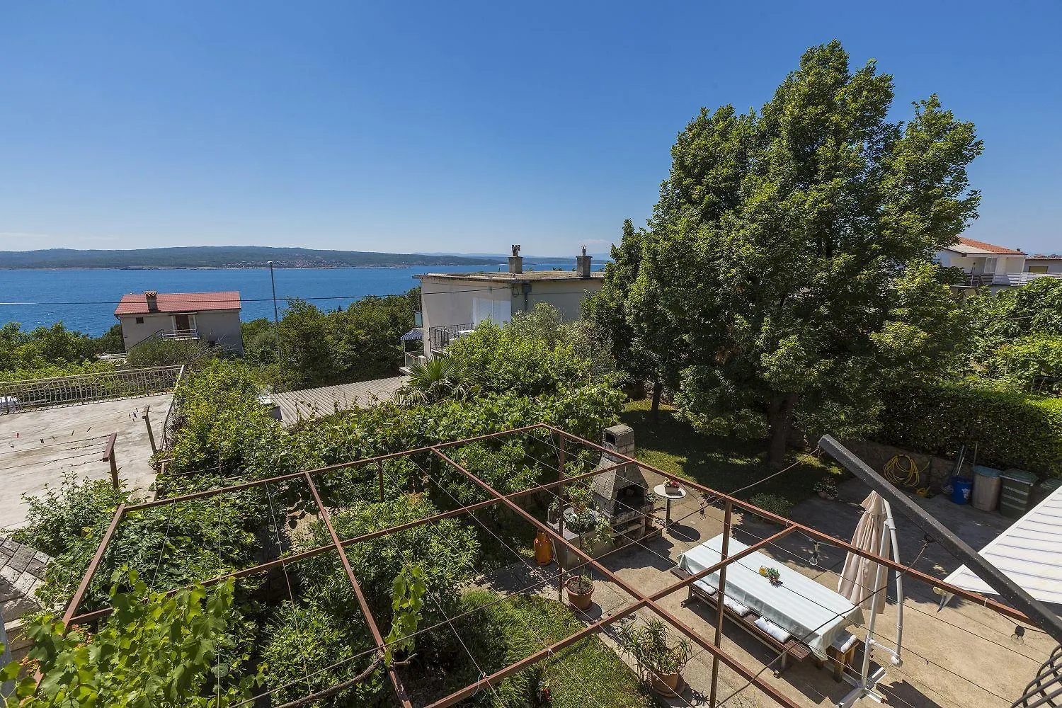 Charmantes Apartment Nur 300 Meter Zum Strand Mit Meerblick, Grillbereich - Hundefreundlich Crikvenica Croatia